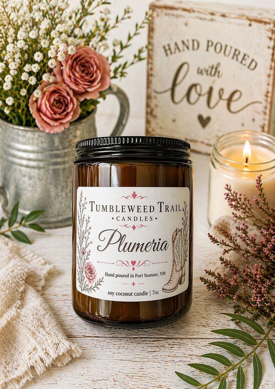 Plumeria Candle 7oz