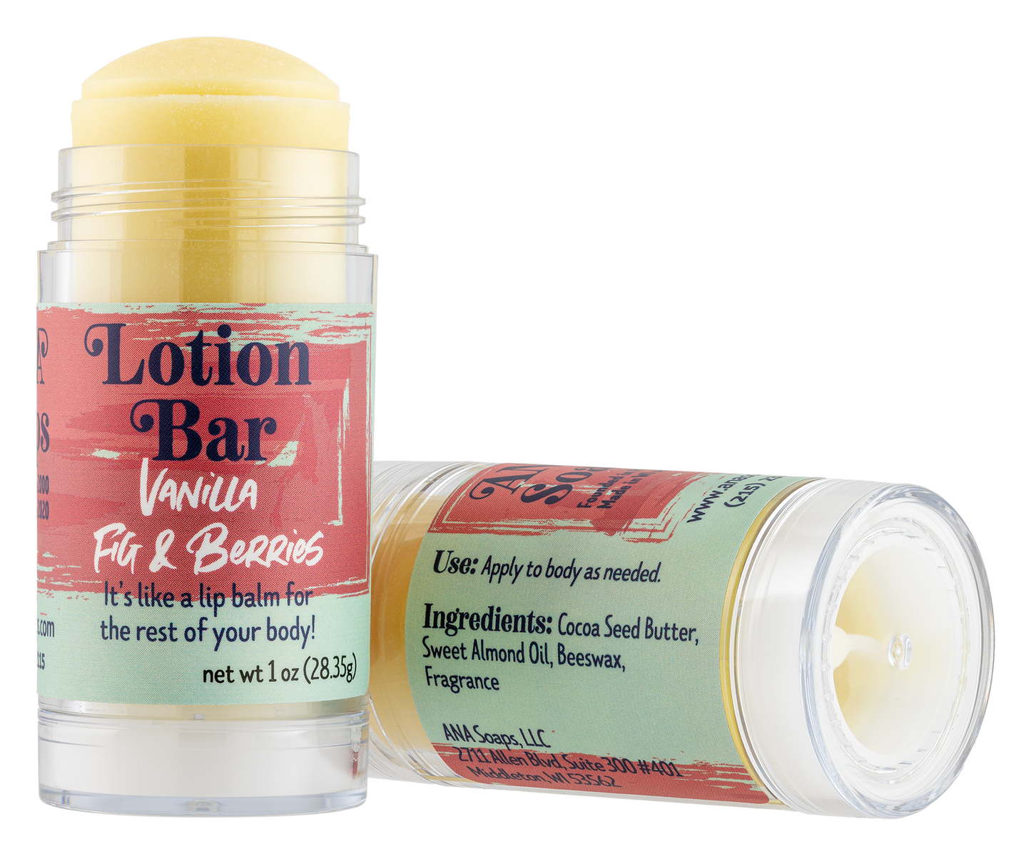 Vanilla, Fig, & Berries Lotion Bar