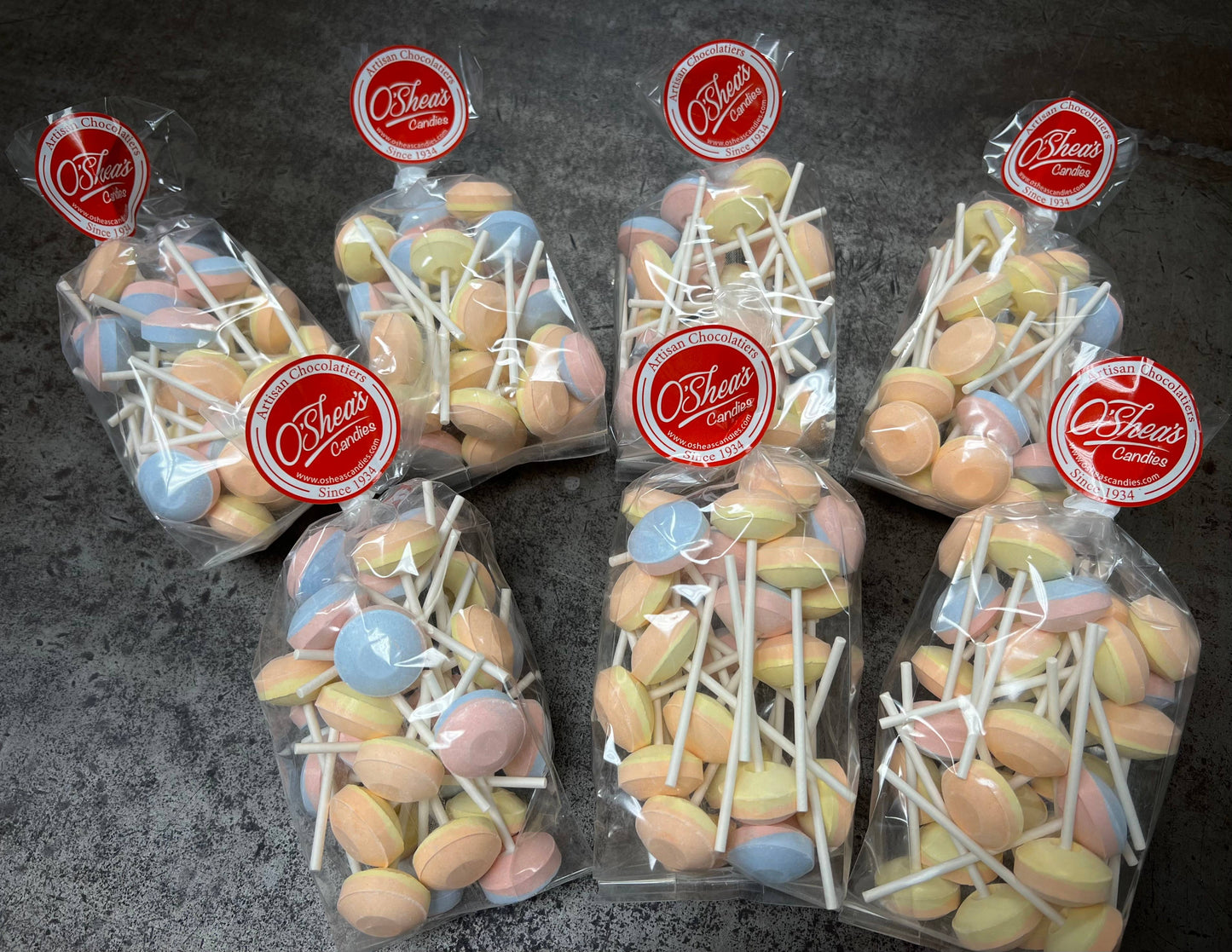 Nostalgic Old Fashioned SweetTart Lollies 🍭 1/2lB