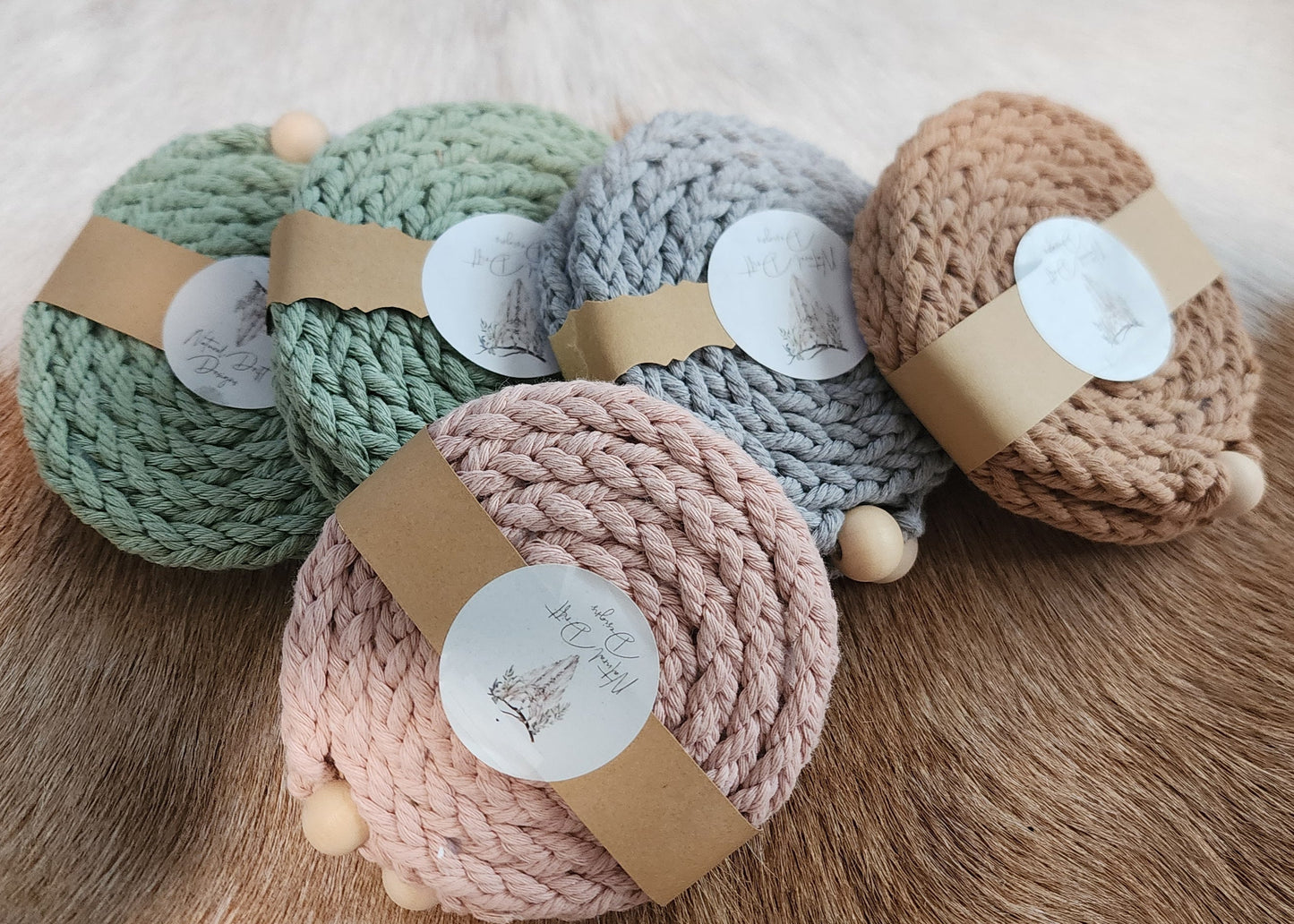 NDD Crochet coasters set of 2