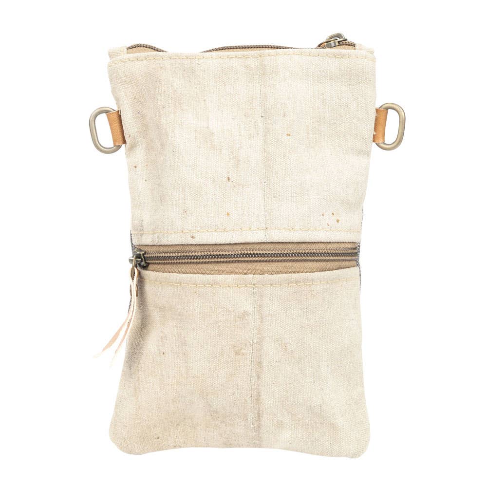West Us 66 Passport Canvas Bag With Adjustable Strap