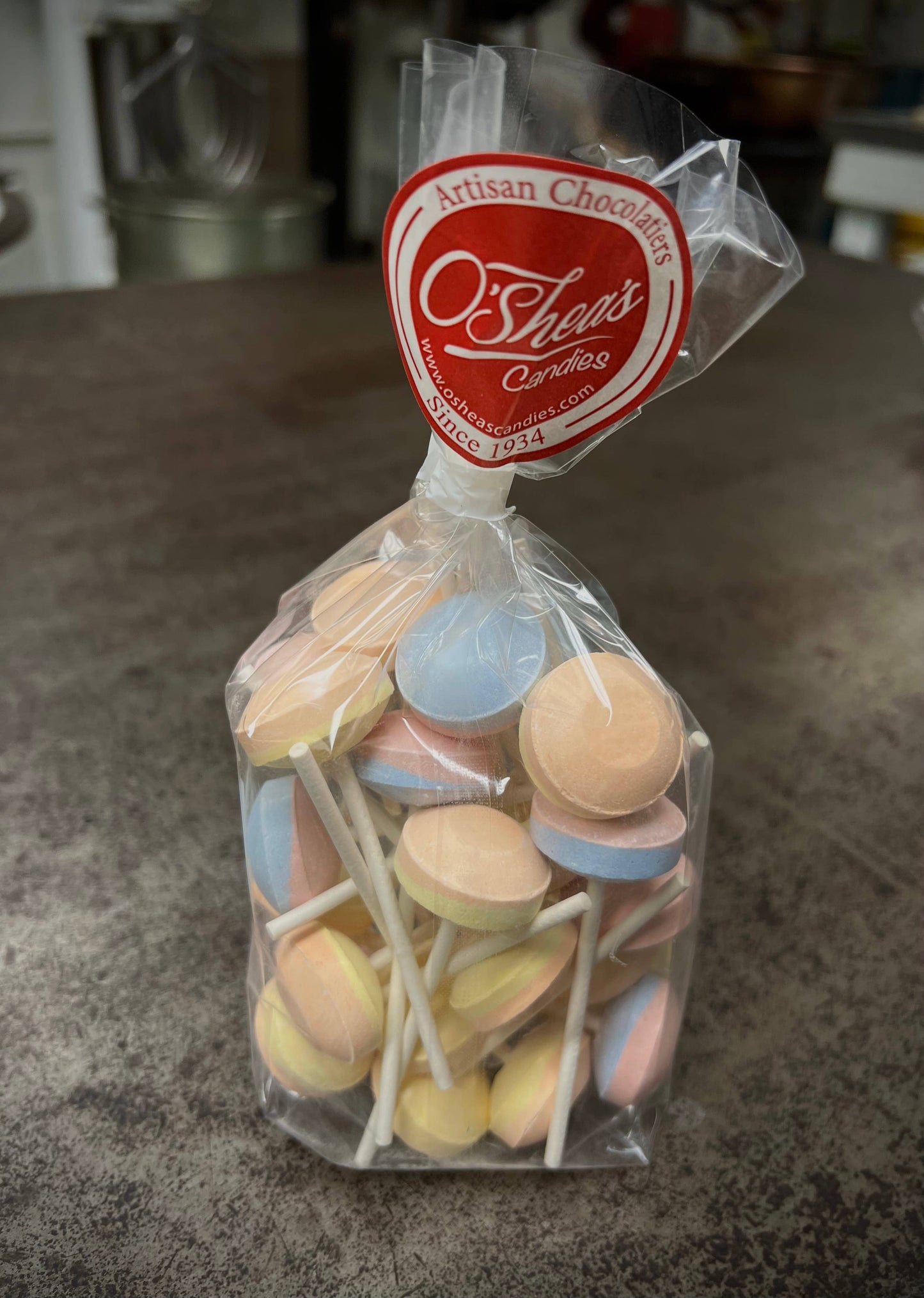 Nostalgic Old Fashioned SweetTart Lollies 🍭 1/2lB