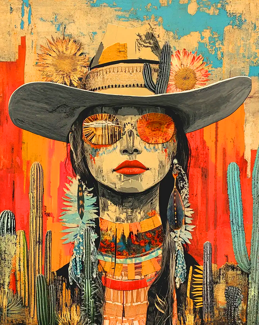 Southwest Sister - Western Art Print