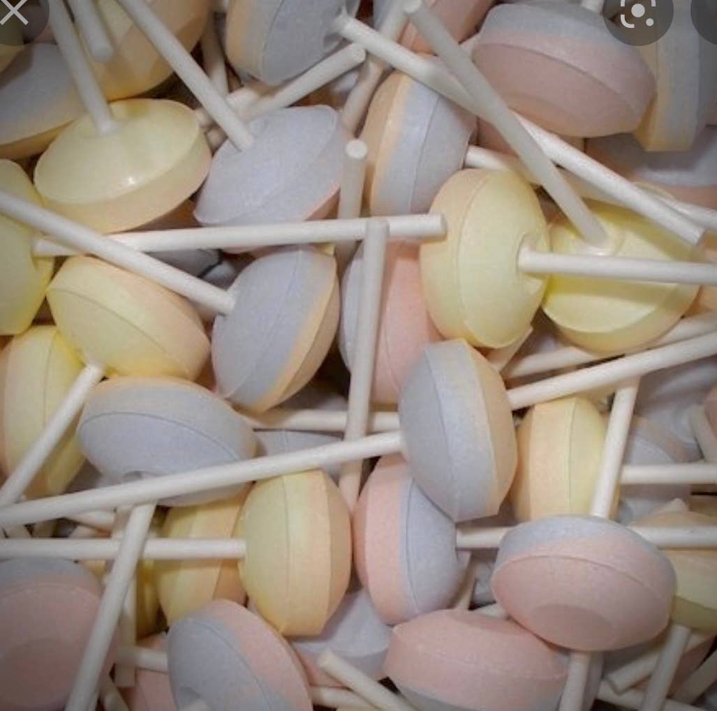Nostalgic Old Fashioned SweetTart Lollies 🍭 1/2lB