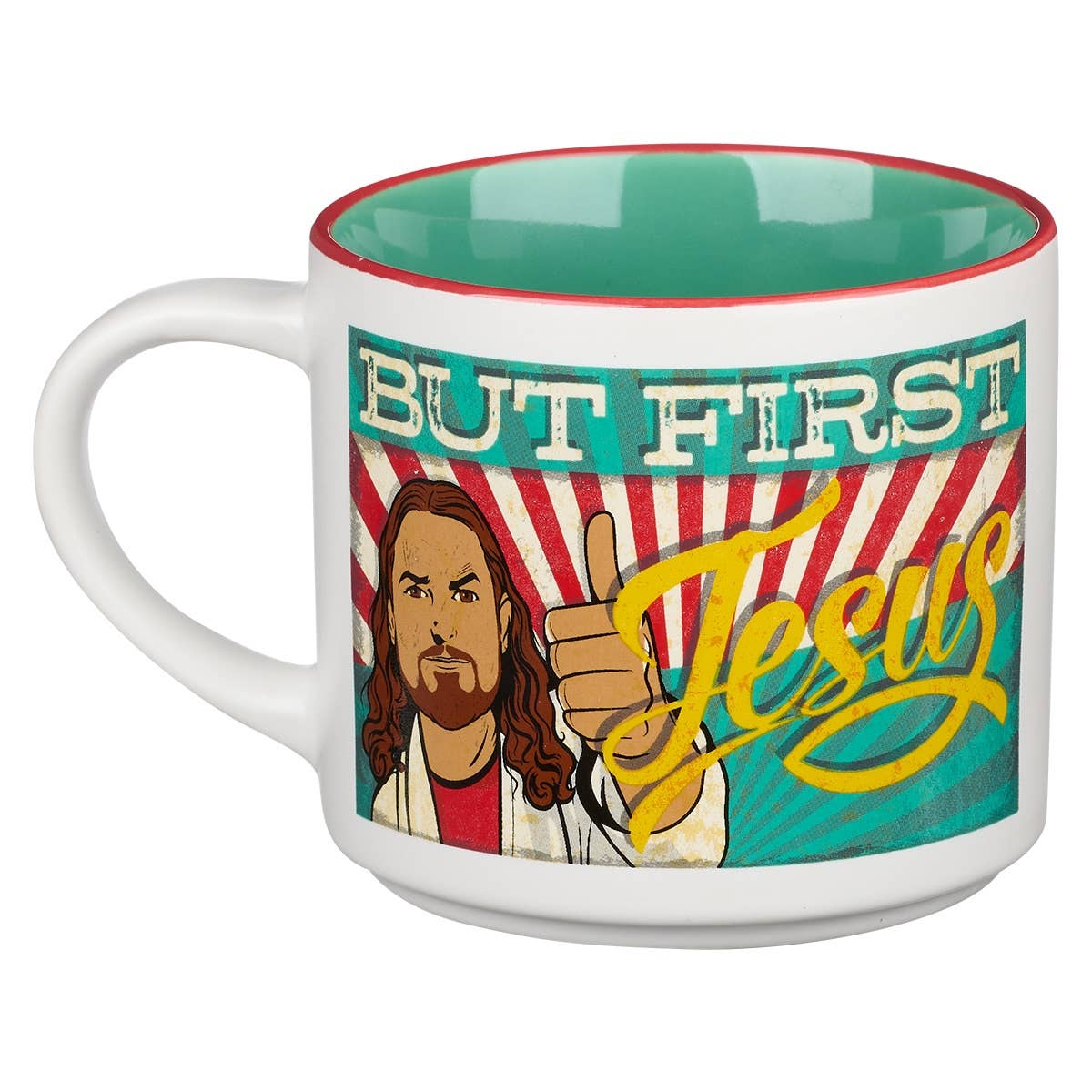 Mug Ceramic But First Jesus