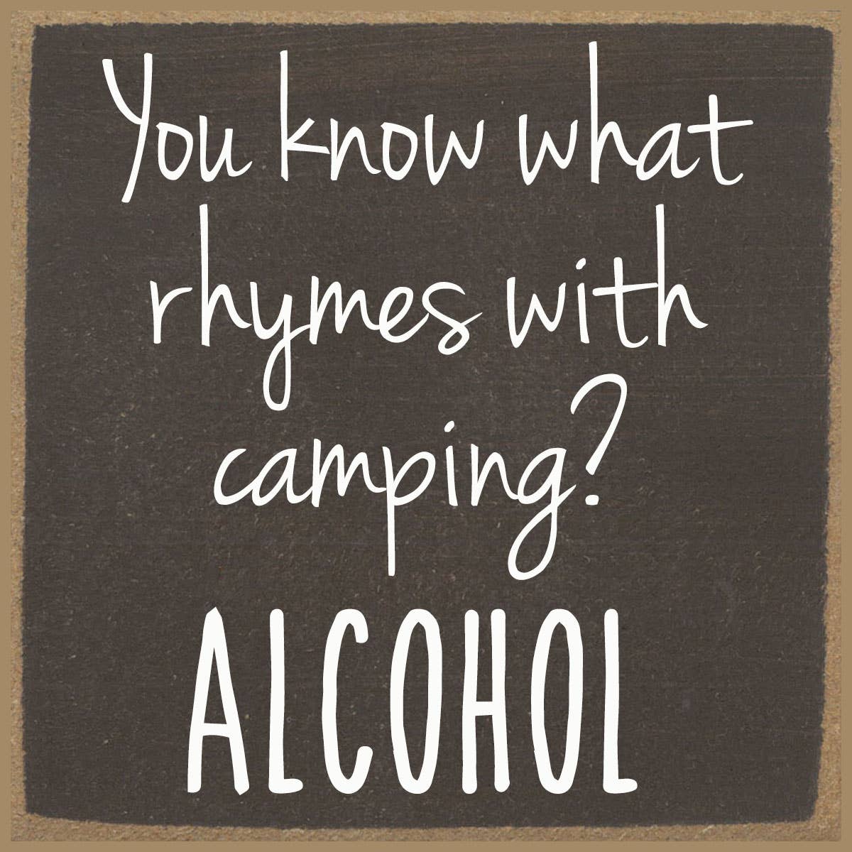 Gar Wholesale Inc. - 4x4-1075 Rhymes with camping