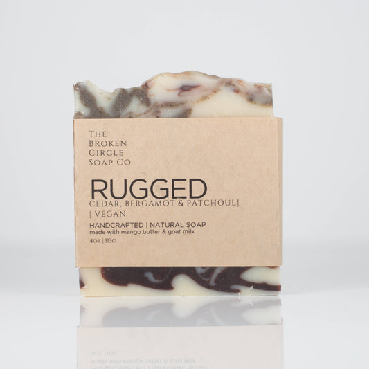 Rugged (Cedar, Patchouli & Bergamot) Bar Soap