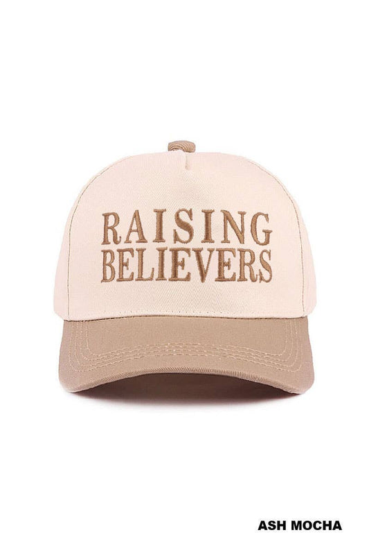 Raising Believers Two Tone Cotton Cap