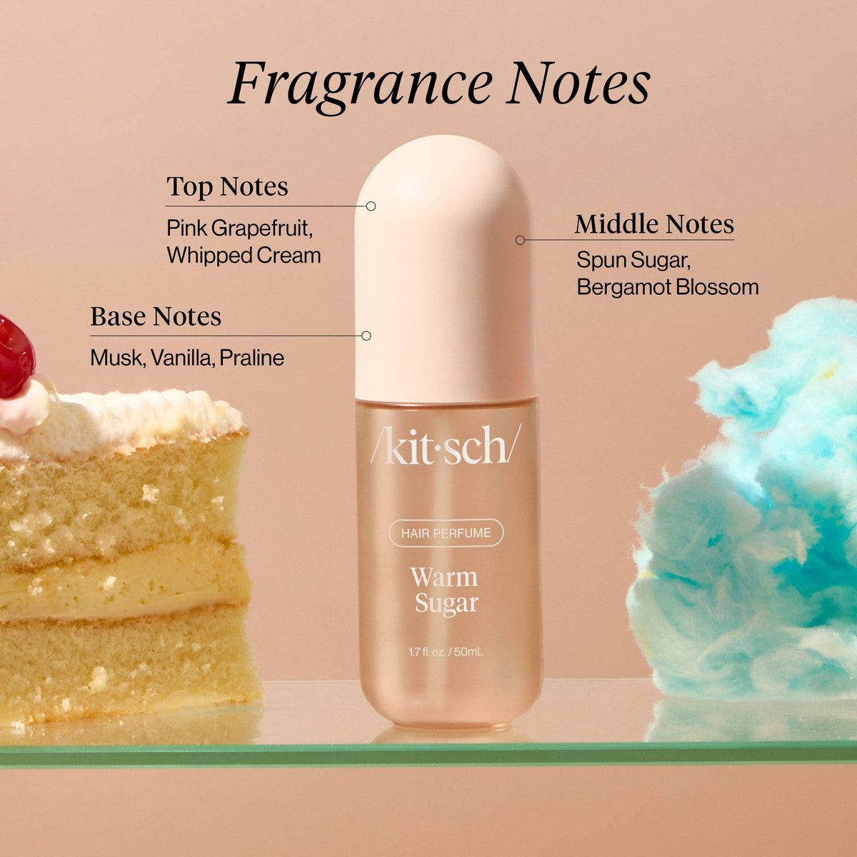 KITSCH - Warm Sugar Hair & Body Perfume Mist
