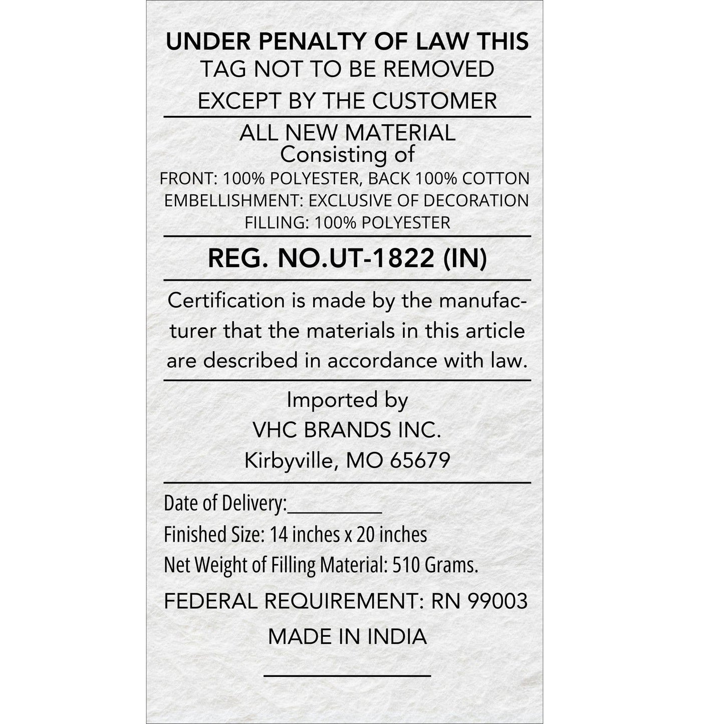 Embroidered Woodland Mushroom Pillow 14x20