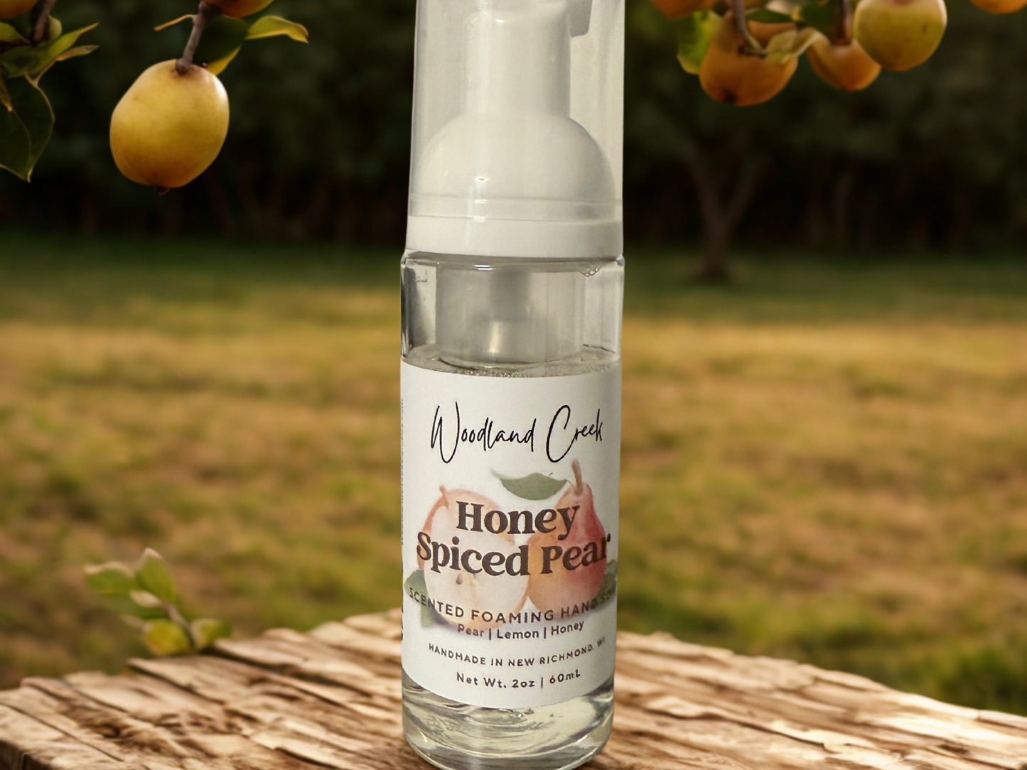 Honey Spiced Pear Scented Foaming Hand Soap