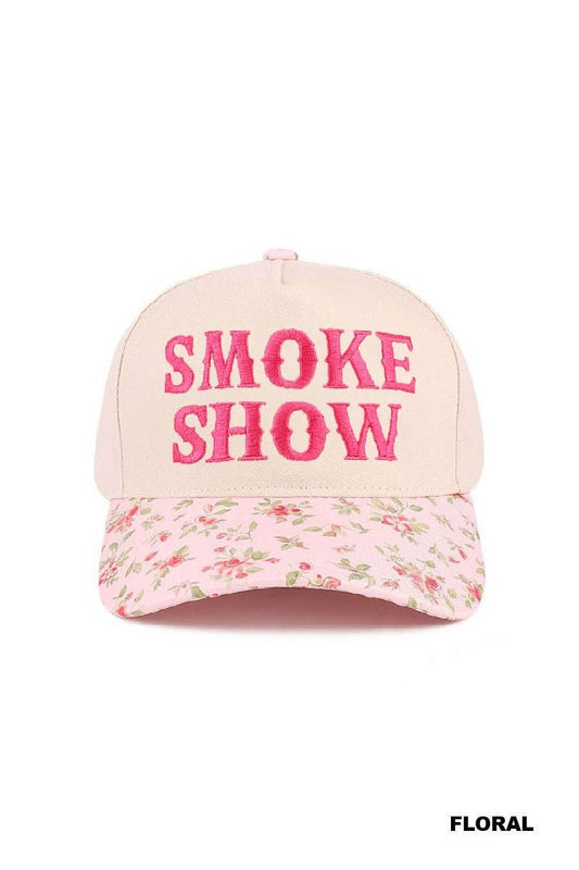 Smoke Show Two Tone Canvas Cotton Cap