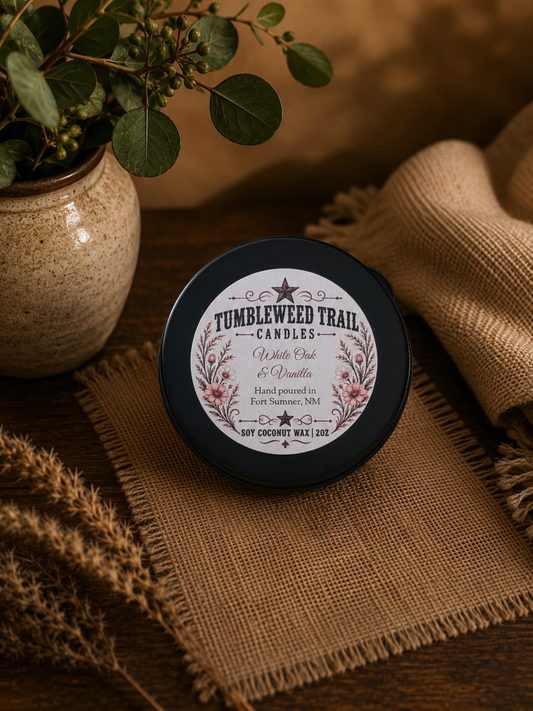White Oak & Vanilla 2oz