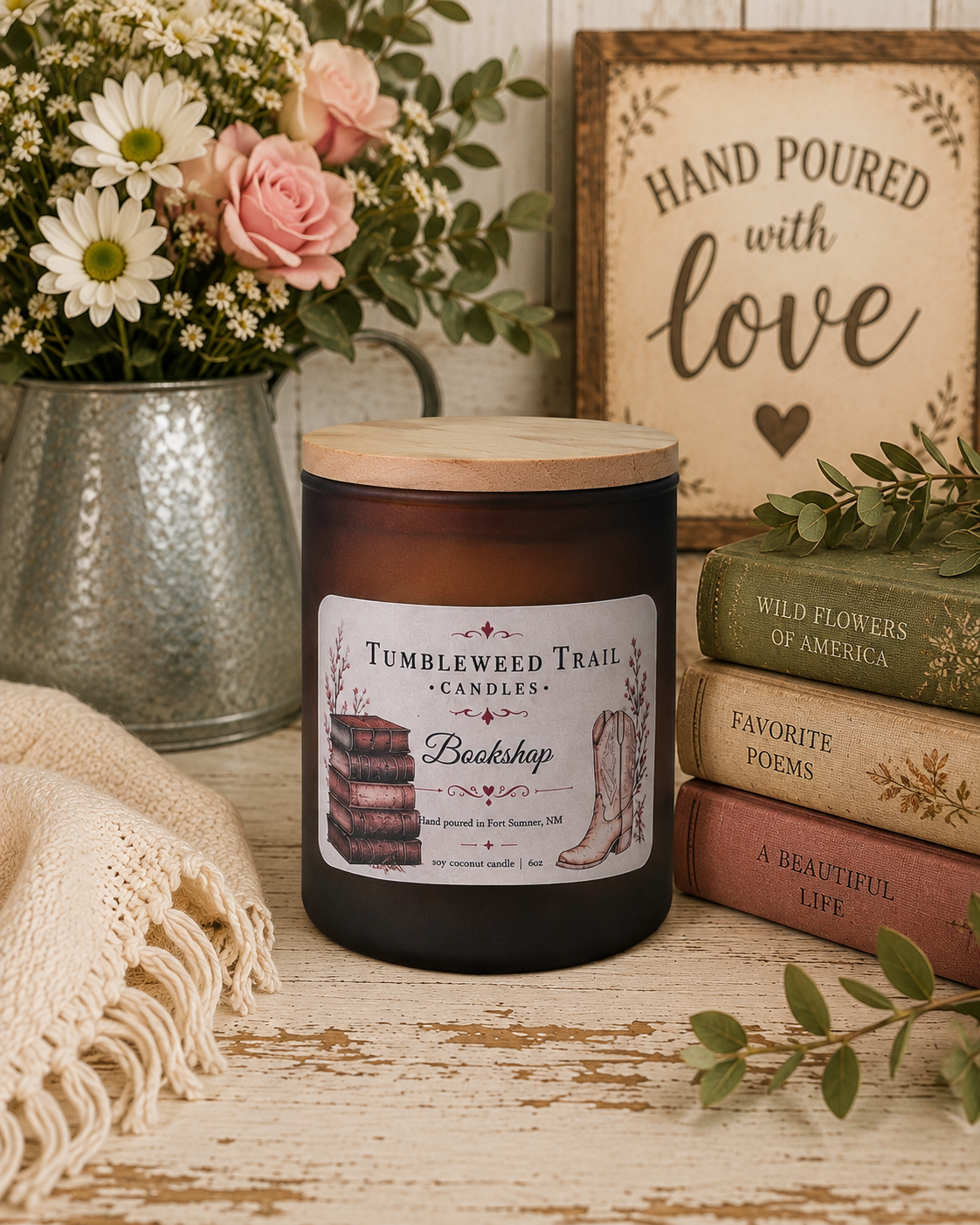 Antique Bookstore 6oz
