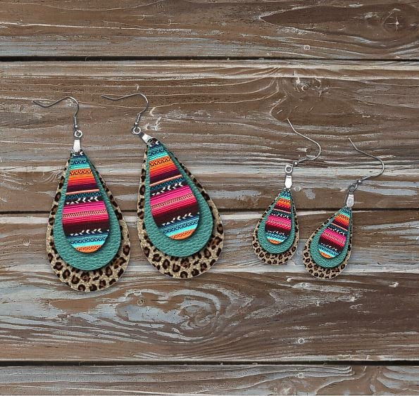 SERAPE LAYER EARRINGS